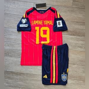 Boy Sports Set Soccer Team España Season 2026 World Cup